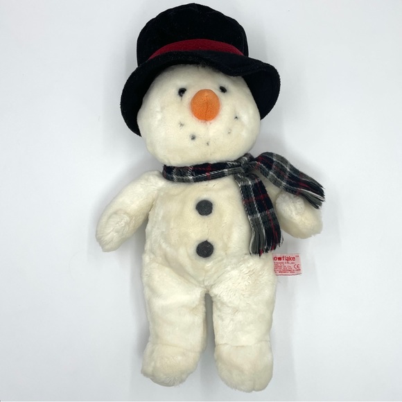 Russ Snowflake Snowman Plush 16” - Picture 7 of 10